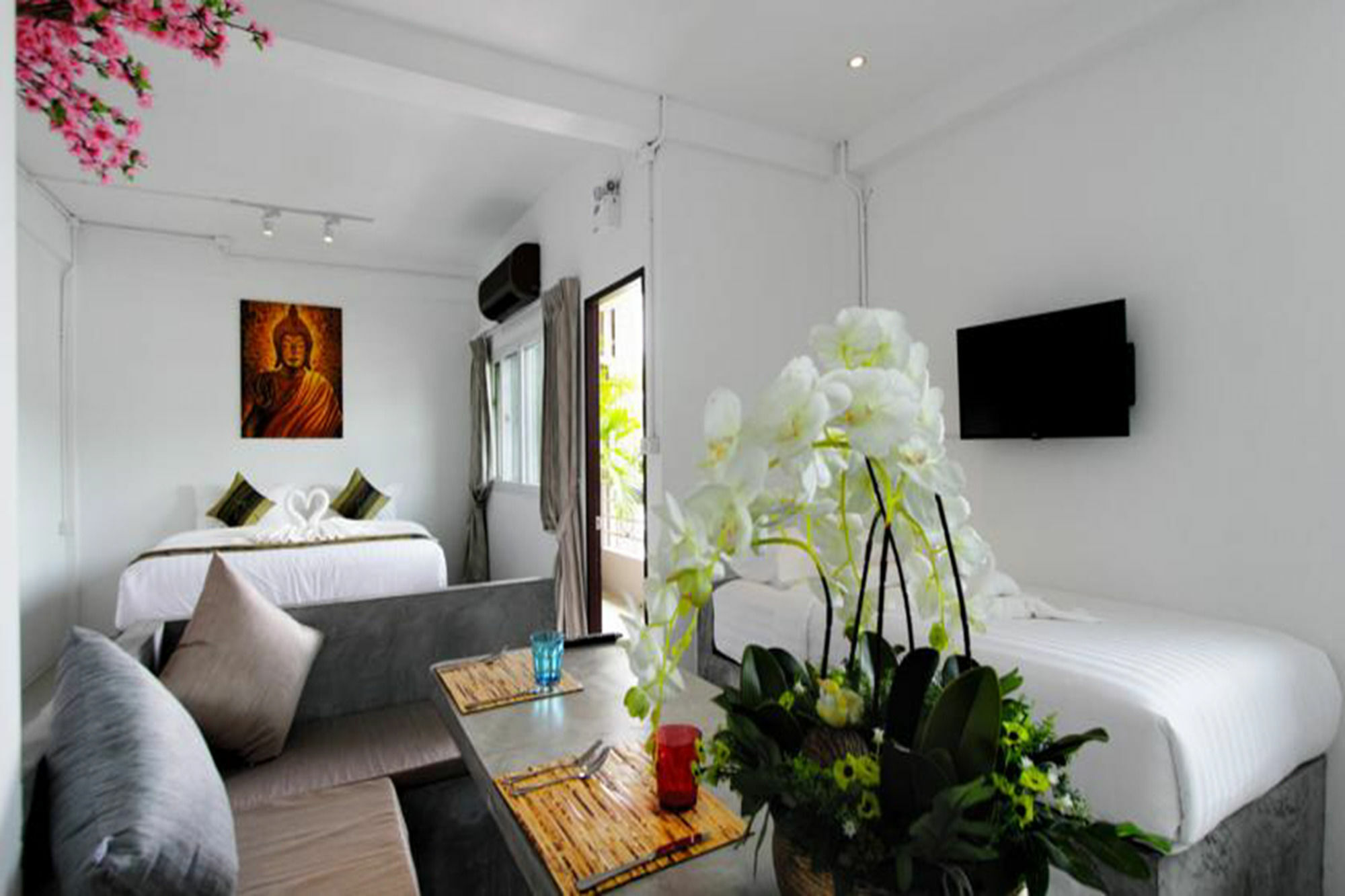 Samui Beach Residence Hotel Chaweng Beach Buitenkant foto