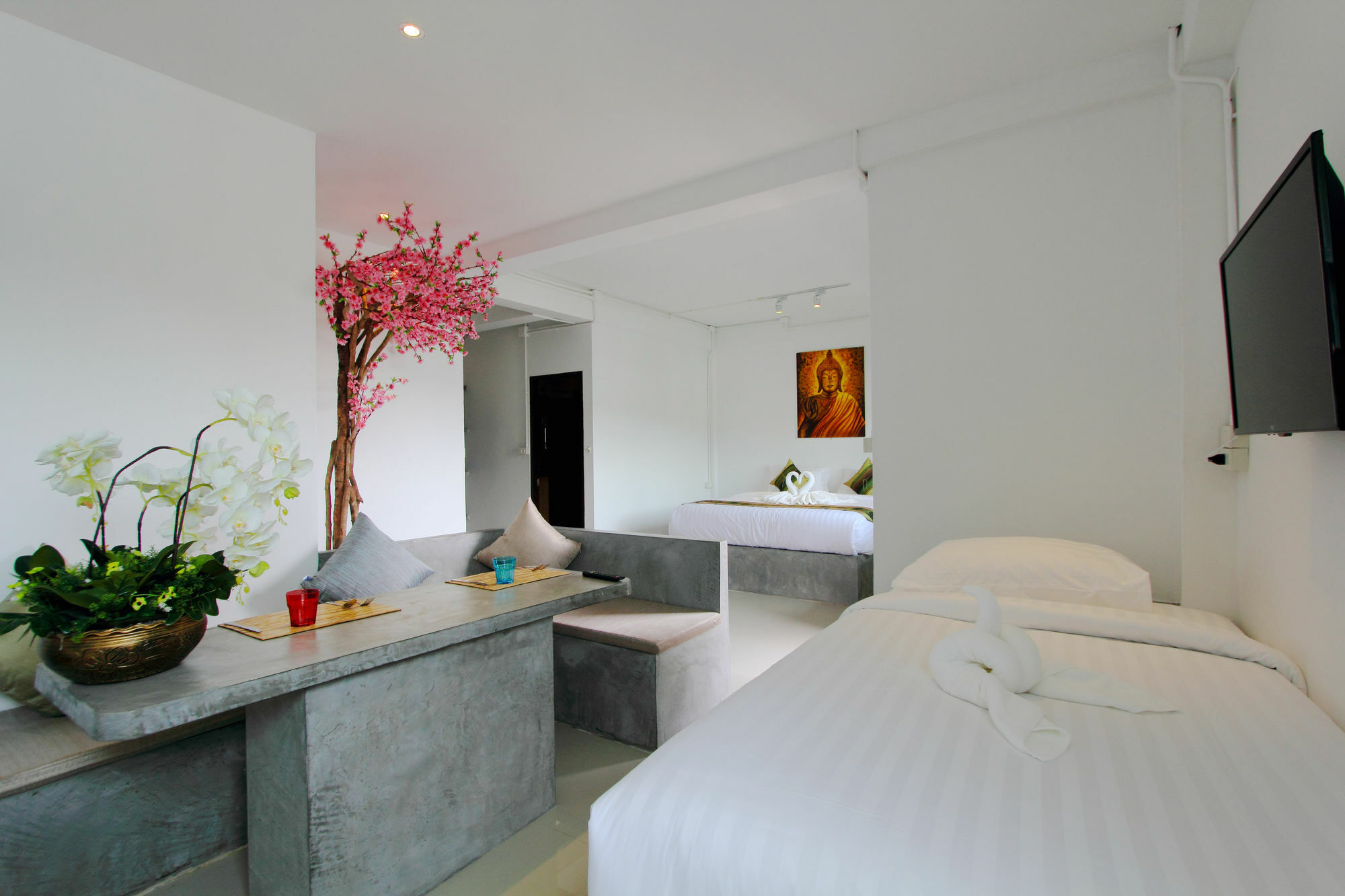 Samui Beach Residence Hotel Chaweng Beach Buitenkant foto